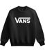 Unisex Adult Classic Iii Crew Neck Sweatshirt Black Vans-2