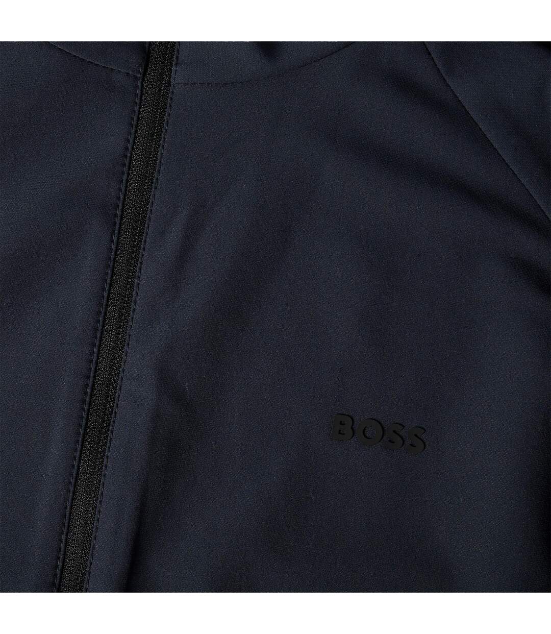 Mens Regular Raglan Windbreaker Dark Blue Boss-3
