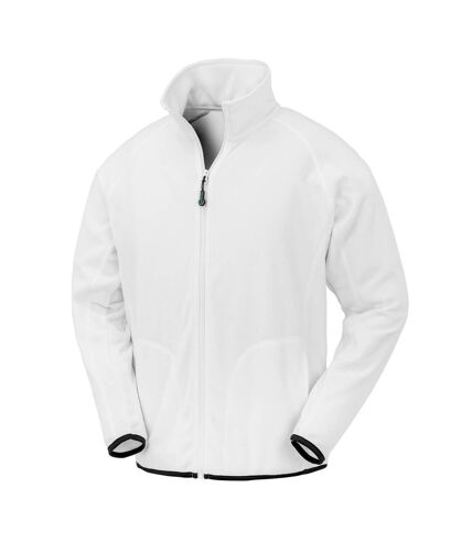 Result Genuine Recycled Mens Fleece Jacket (White)