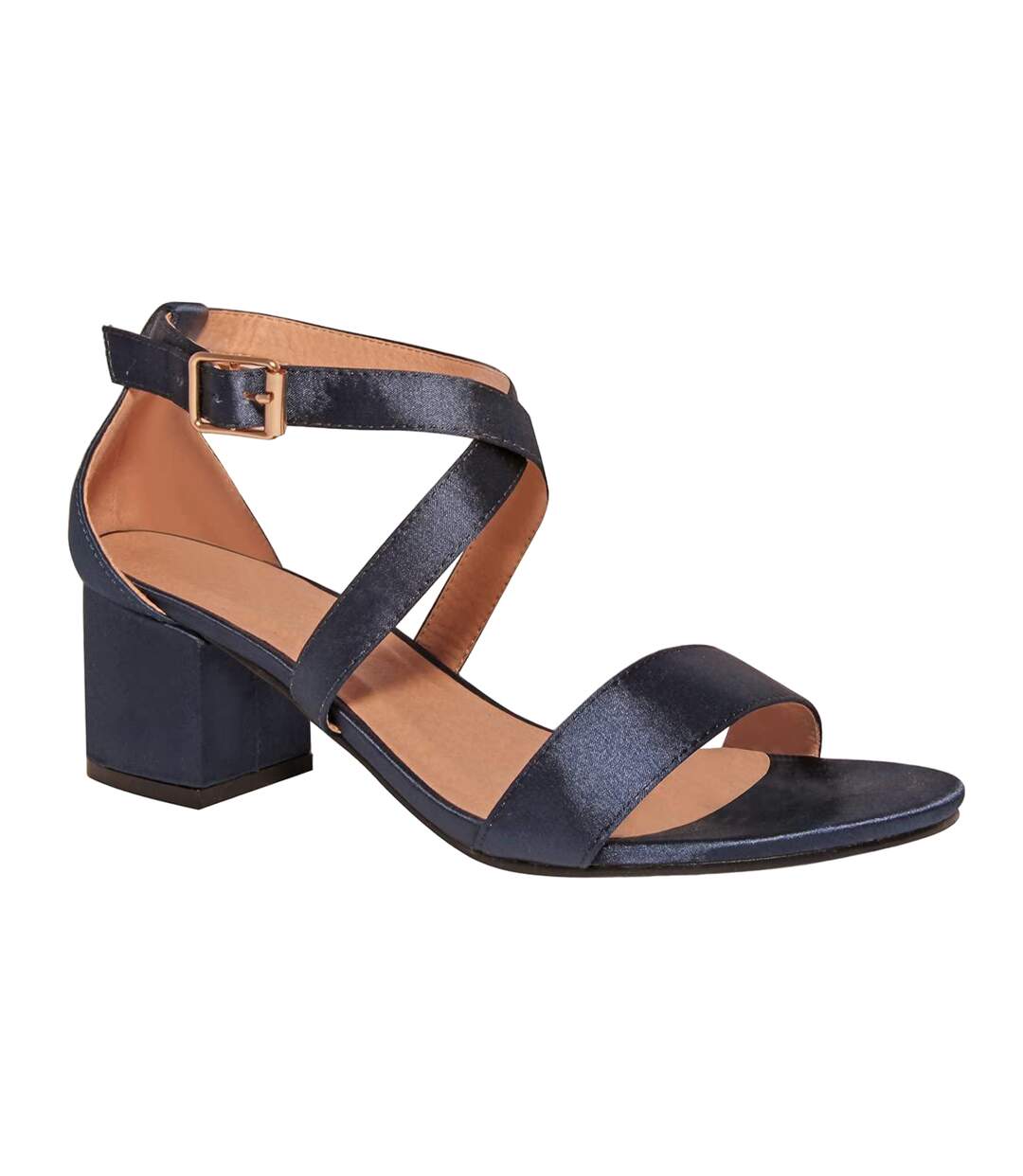 Sandales amber femme bleu marine Where´s That From-1