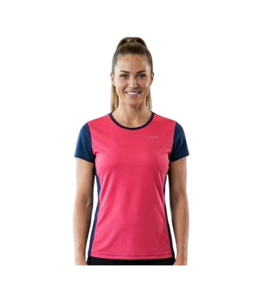 T-shirt Manches Courtes Motif/style Imprimé Mia Femme Rose Head-4