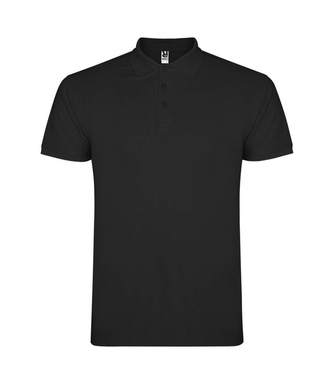 Polo star homme noir Roly Roly