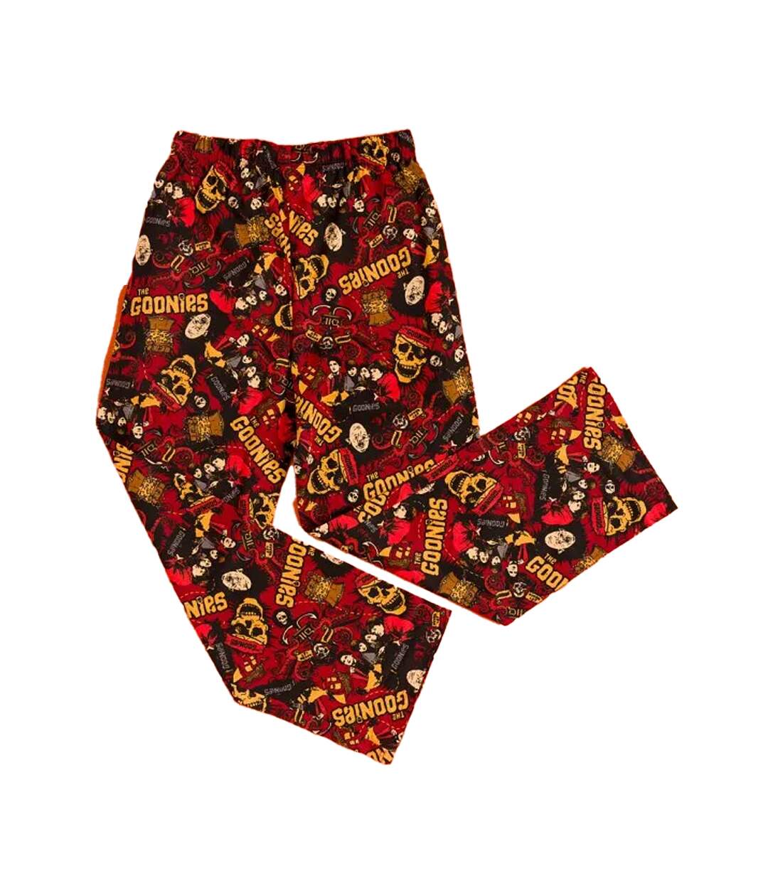 Mens Characters Lounge Pants Orange The Goonies-3