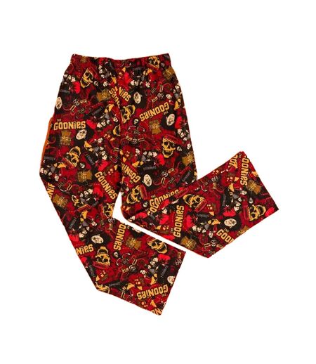 Mens Characters Lounge Pants Orange The Goonies