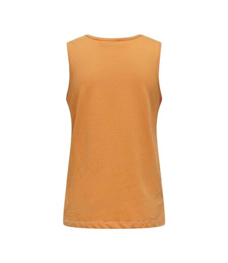 Débardeur orange femme only play life