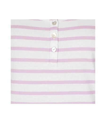 Débardeur Motif/style À Rayures Femme Rose Pâle Lazy Jacks