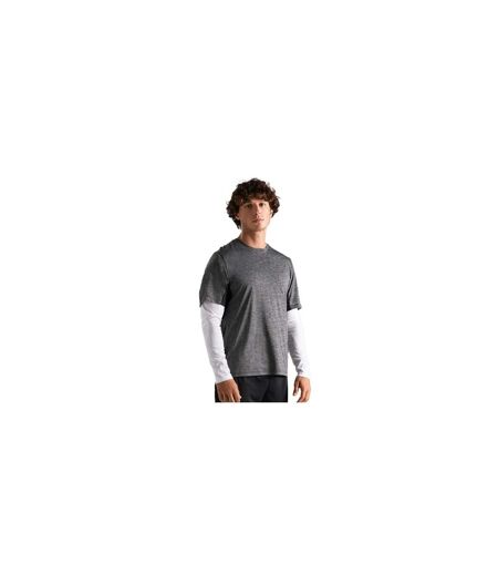 T-shirt Motif/style Orage Performance Adulte Gris Foncé Gris Clair SOLS