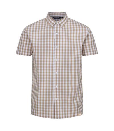 Chemise denmoor homme avoine / blanc Regatta