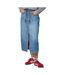 Jupe en jean bleu femme kaporal bertie-1