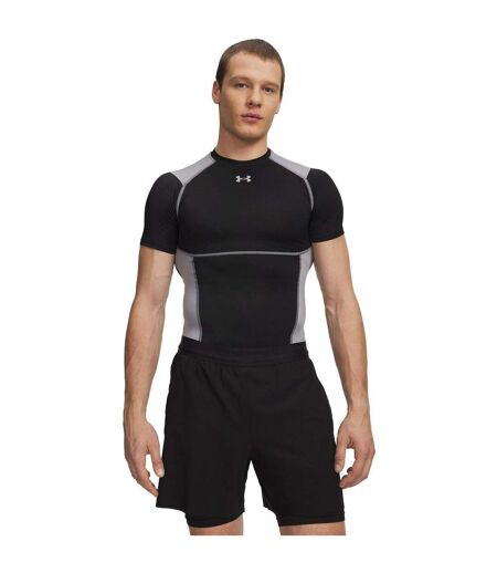 Haut Thermique Elite Homme Noir Gris Acier Under Armour