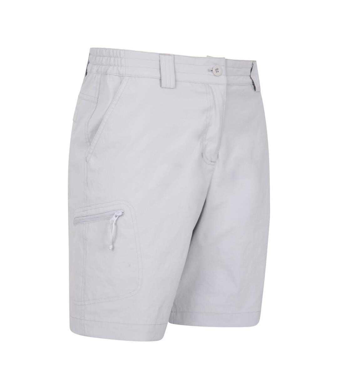 Womens/ladies hiker stretch shorts grey Mountain Warehouse-4