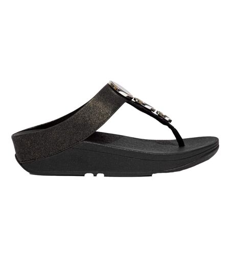 Sandales Style Scintillant Halo Femme Noir Fit Flop
