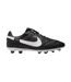 Mens Premier 3 Leather Firm Ground Football Boots Black Nike-1
