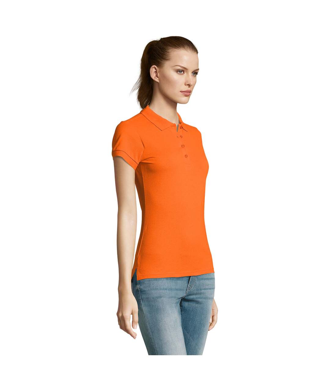 Polo Passion Femme Orange SOLS-1