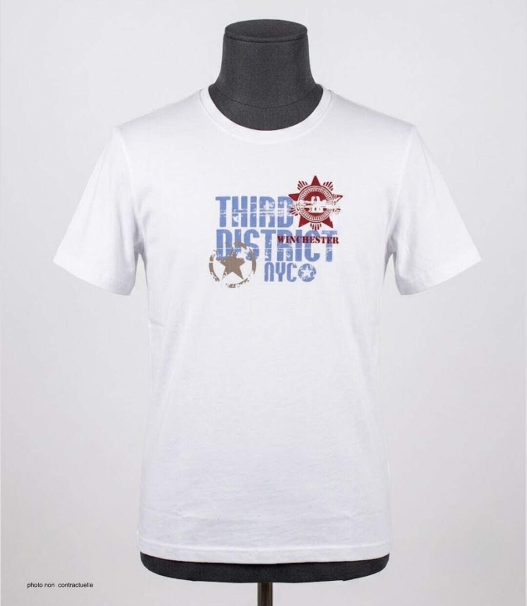 Tee-shirt STENTOR2 Winchester – Le haut à manches courtes imprimé pour un confort naturel quotidien-3