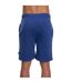 Mens goldsbury fleece shorts blue Crosshatch