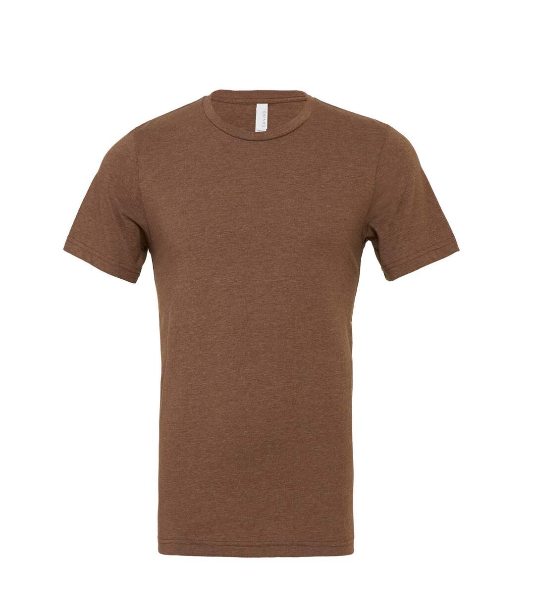 Bella + Canvas Adults Unisex Heather CVC T-Shirt (Heather Brown) - UTPC3390-1