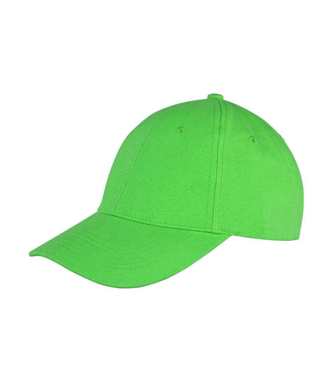 Casquette à profil bas adulte - RC081X - vert lime-1