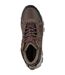 Skechers Mens Selmen Melano Leather Relaxed Fit Hiking Boots (Chocolate) - UTFS9474