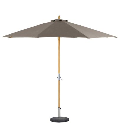 Parasol droit Rond Tinaei - Diam. 300 cm - Noisette