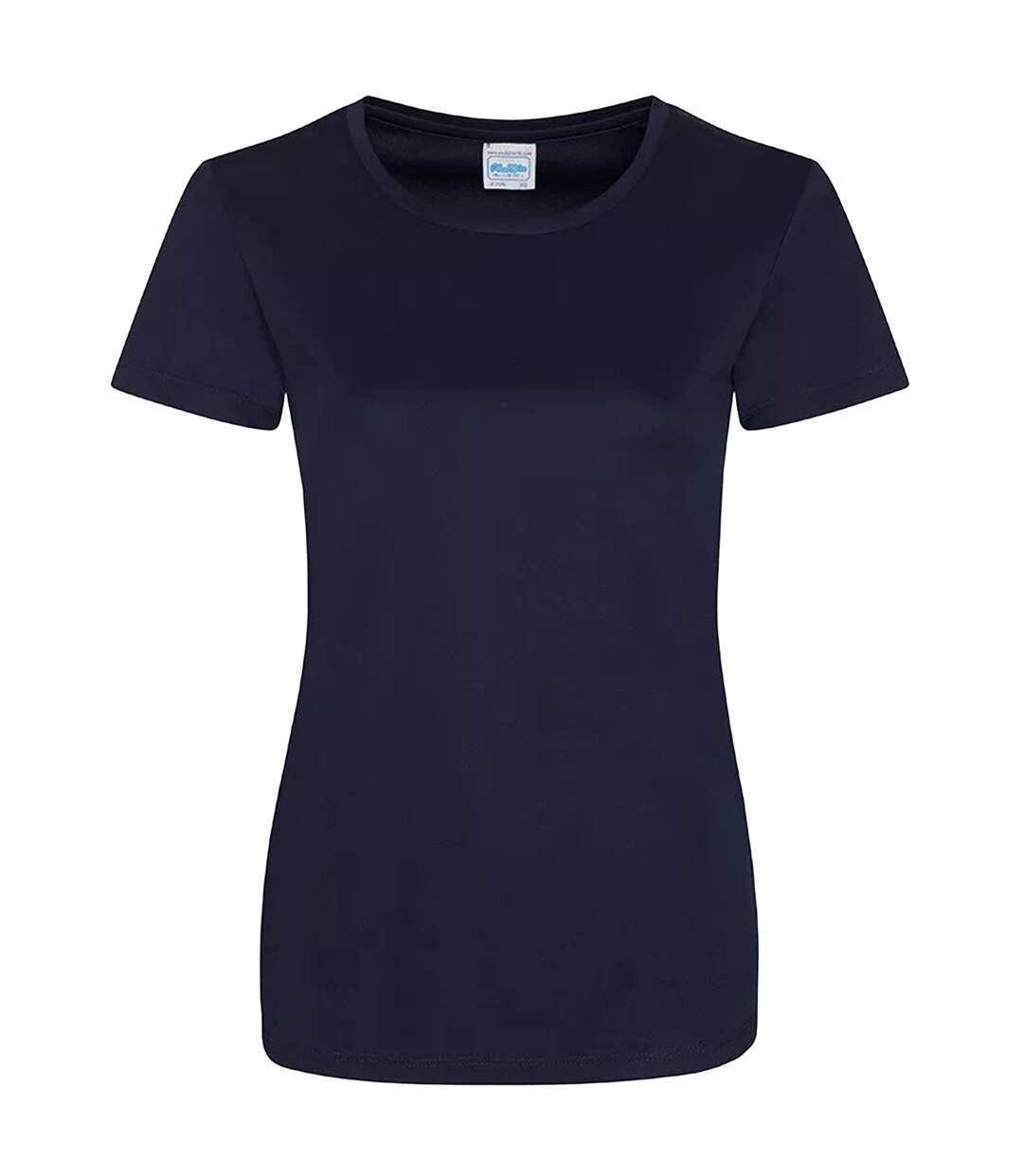 T-shirt femme bleu marine AWDis