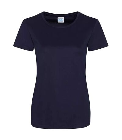 AWDis Just Cool Womens/Ladies Girlie Smooth T-Shirt (French Navy)