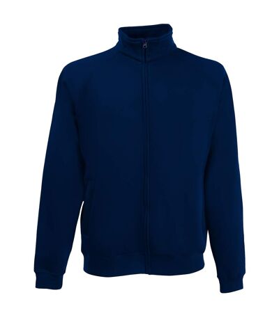 Fruit Of The Loom Mens Premium 70/30 Full Zip Sweatshirt Jacket (Deep Navy) - UTRW3165