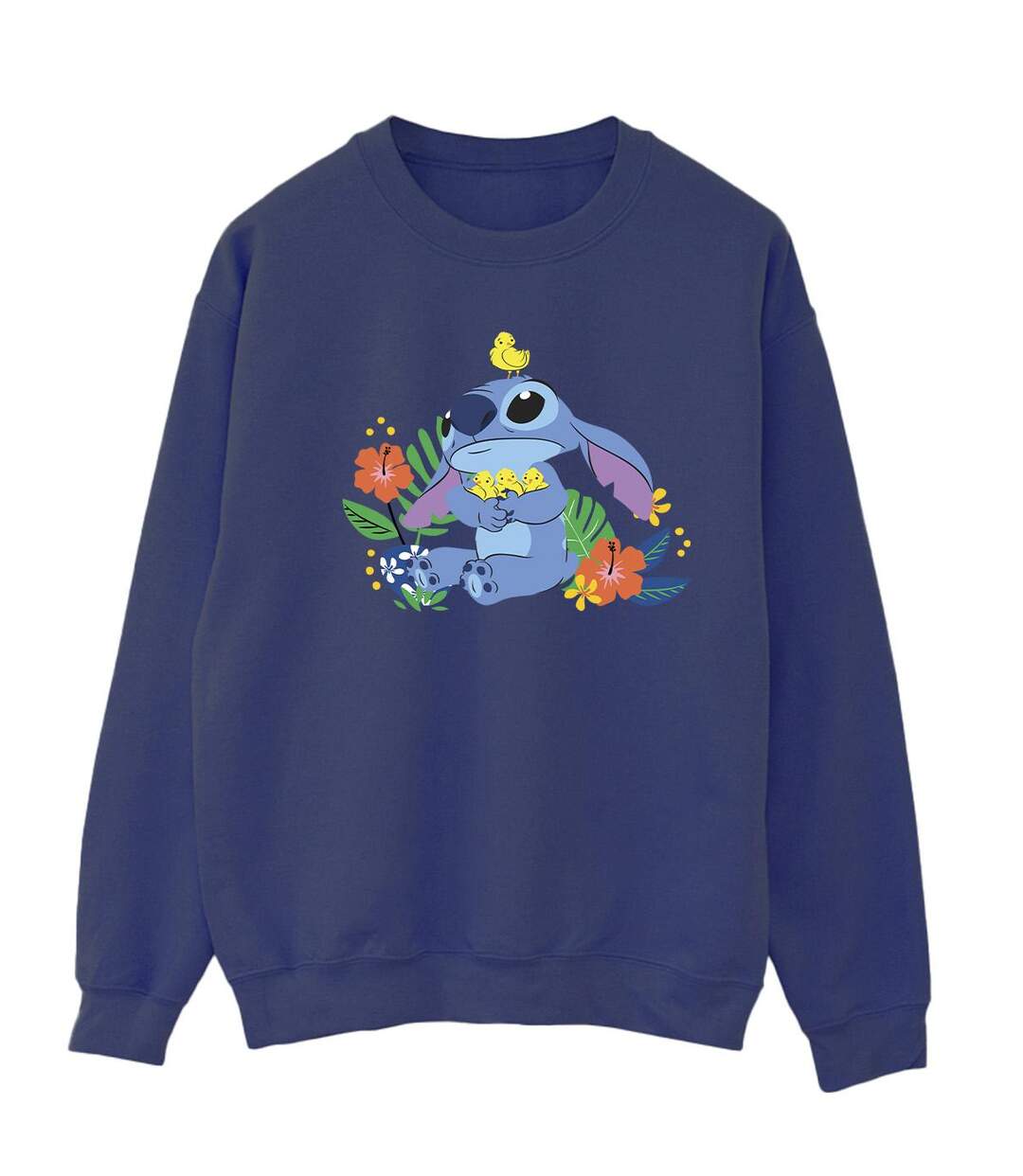 Disney Sweatshirt Lilo & Stitch Birds - Femmes/Ladies (Bleu marine) - UTBI22923-1