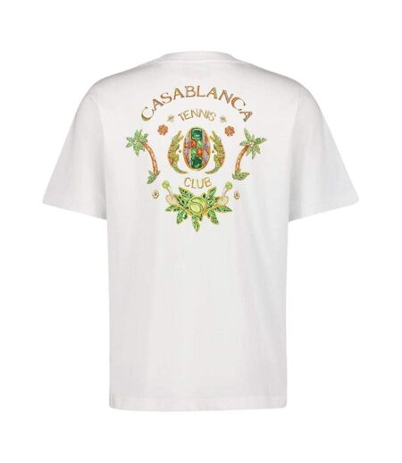 T-shirt Joyaux D´afrique Tennis Club Homme Blanc Casablanca