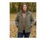 Veste Longue Femme Microfibre Kaki – Doublure Nylon Confort-3