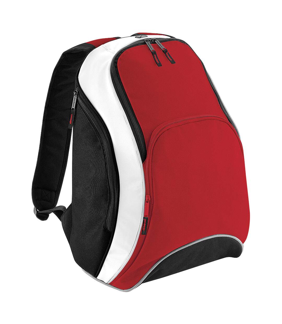 Sac à dos 21 litres taille unique rouge/noir/blanc Bagbase-1