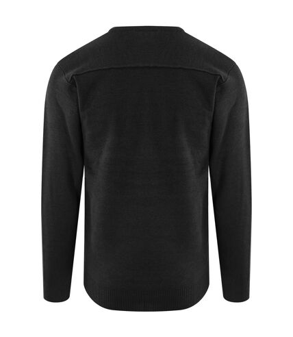 PRO RTX Mens Acrylic V Neck Sweatshirt () - UTRW9452