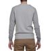 Pull gris pour homme à  manches longues - Confortable et stylé avec col en V pour un look décontracté-2