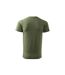 Unisex Adult Heavy T-shirt Khaki Green Adler-3