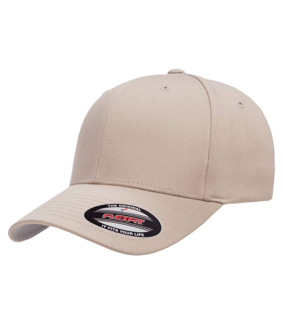 Casquette de baseball homme beige gris Yupoong