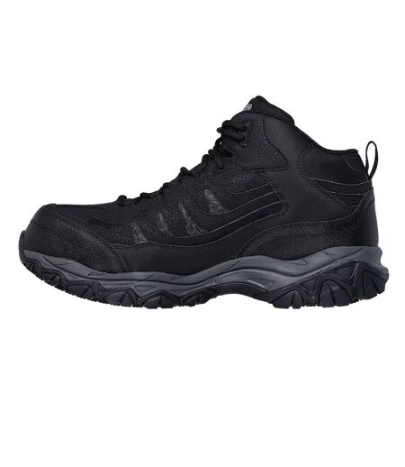 Mens Holdredge Waterproof Hiking Boots Black Skechers