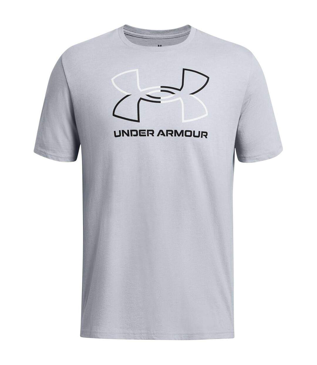 T-shirt Manches Courtes Foundation Updates Gl Homme Anthracite Noir Under Armour-1
