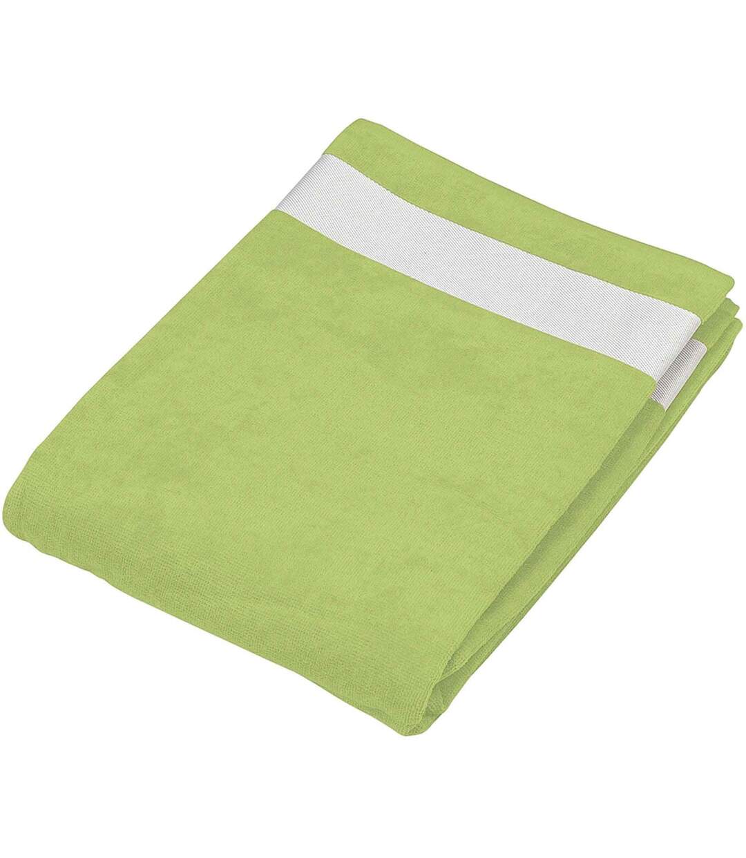 Drap de plage coton - K118 - vert lime-1