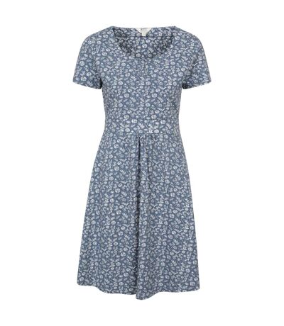 Womens/ladies Floral Uv Protection Dress Light Grey Mountain Warehouse