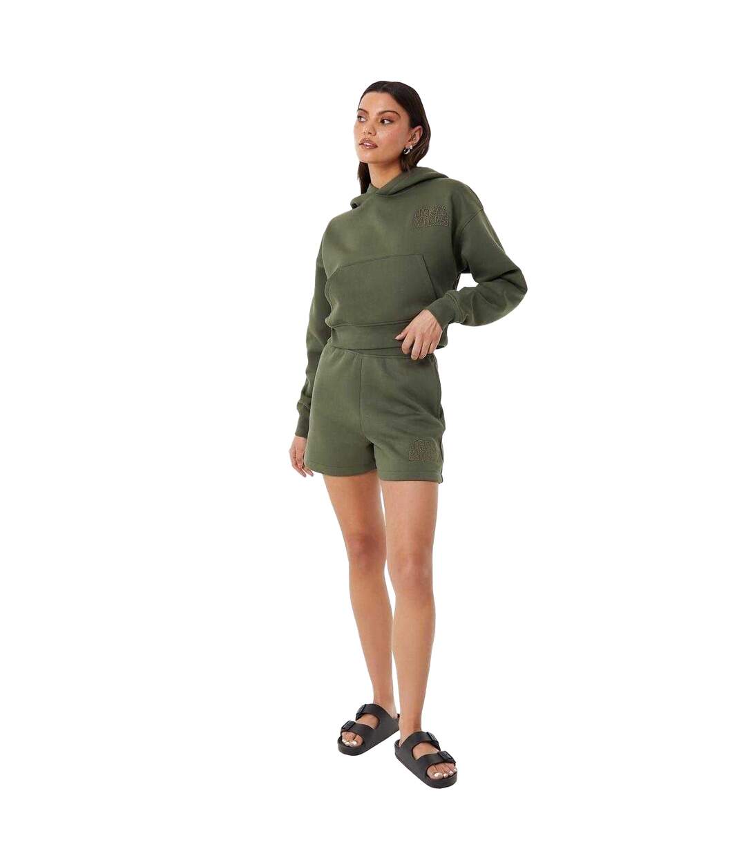 Short Femme Vert Kaki Jack Wills-4