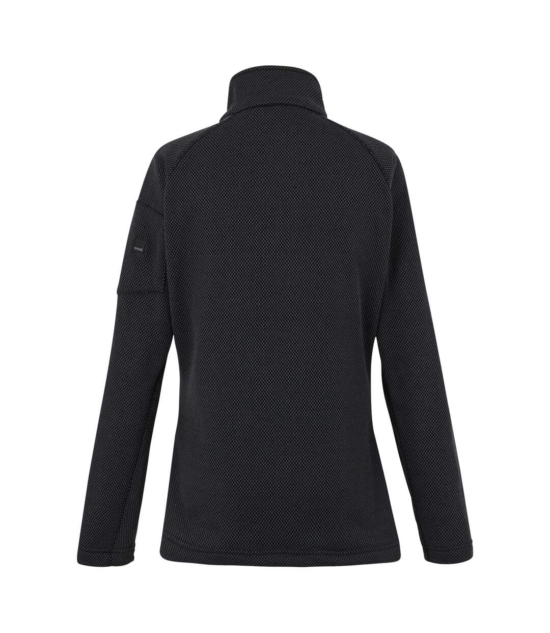 Veste Polaire Col Montant Liliena Femme Gris Foncé Noir Regatta-3