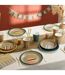 Lot de 6 Assiettes en Carton Anniversaire Kraft 18cm Naturel-2