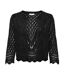 Cardigan noir femme jdy sun 3/4 cropped-2