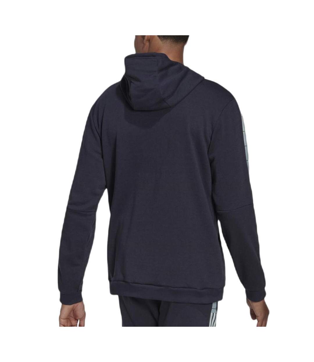 Sweat marine/turquoise homme adidas tiro - l-2