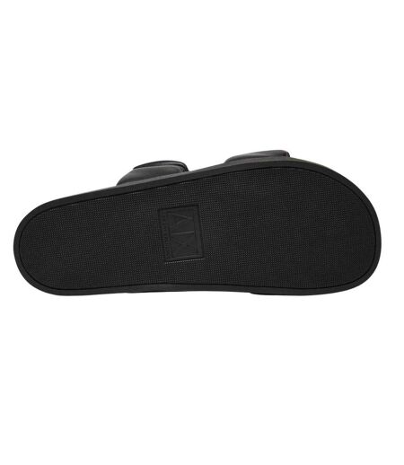 Claquettes Motif/style Ruché Femme Noir Armani Exchange