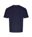 Unisex Adult Arrow Heavy Oversized T-shirt Navy Ecologie-2