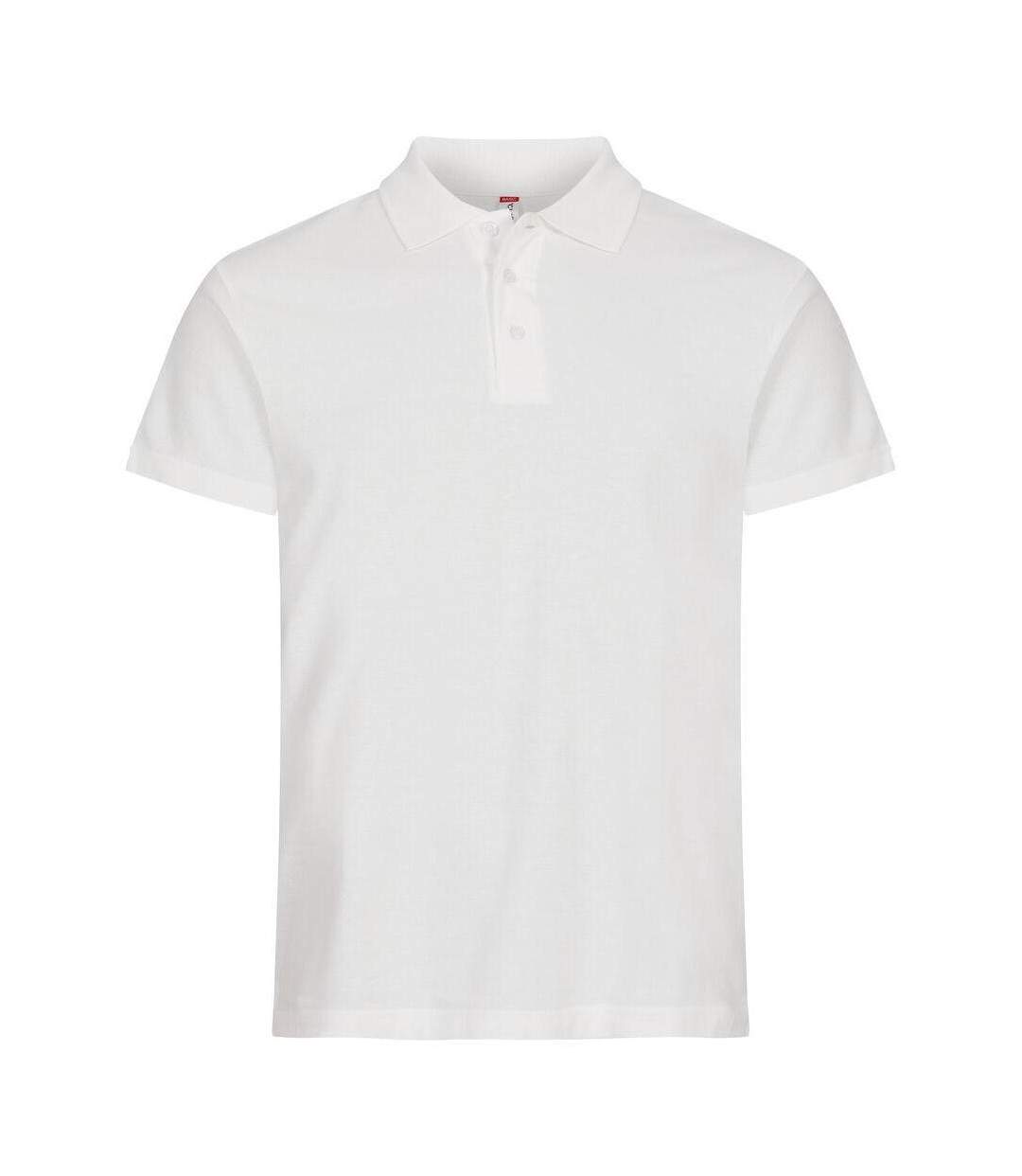 Polo Basic Homme Blanc Cassé Clique-1