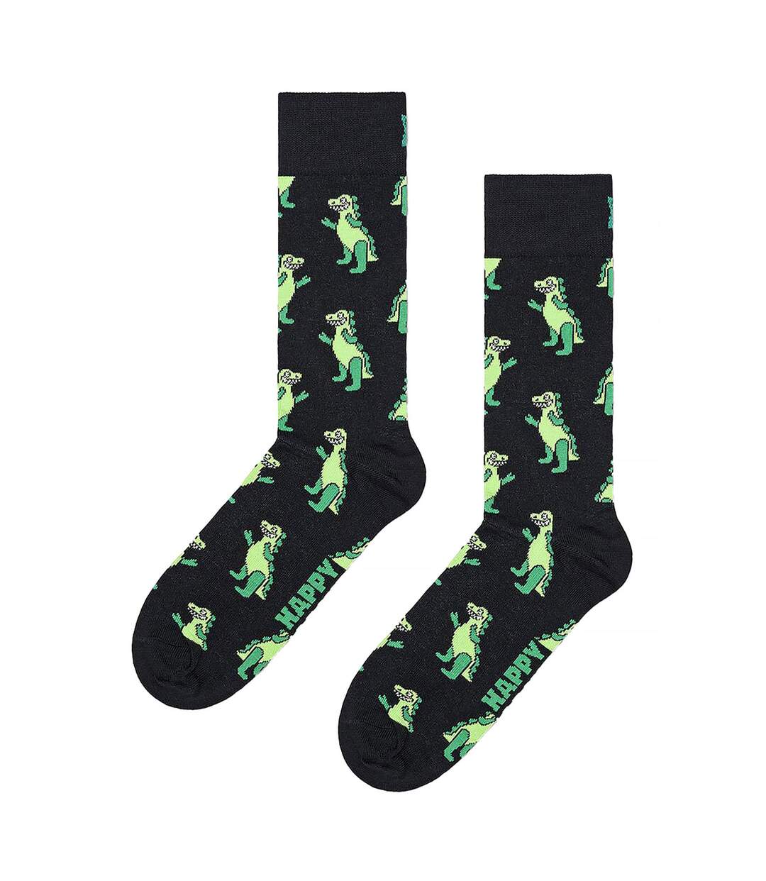 Dinosaur Design Cotton Blend Socks for Men and Women-2