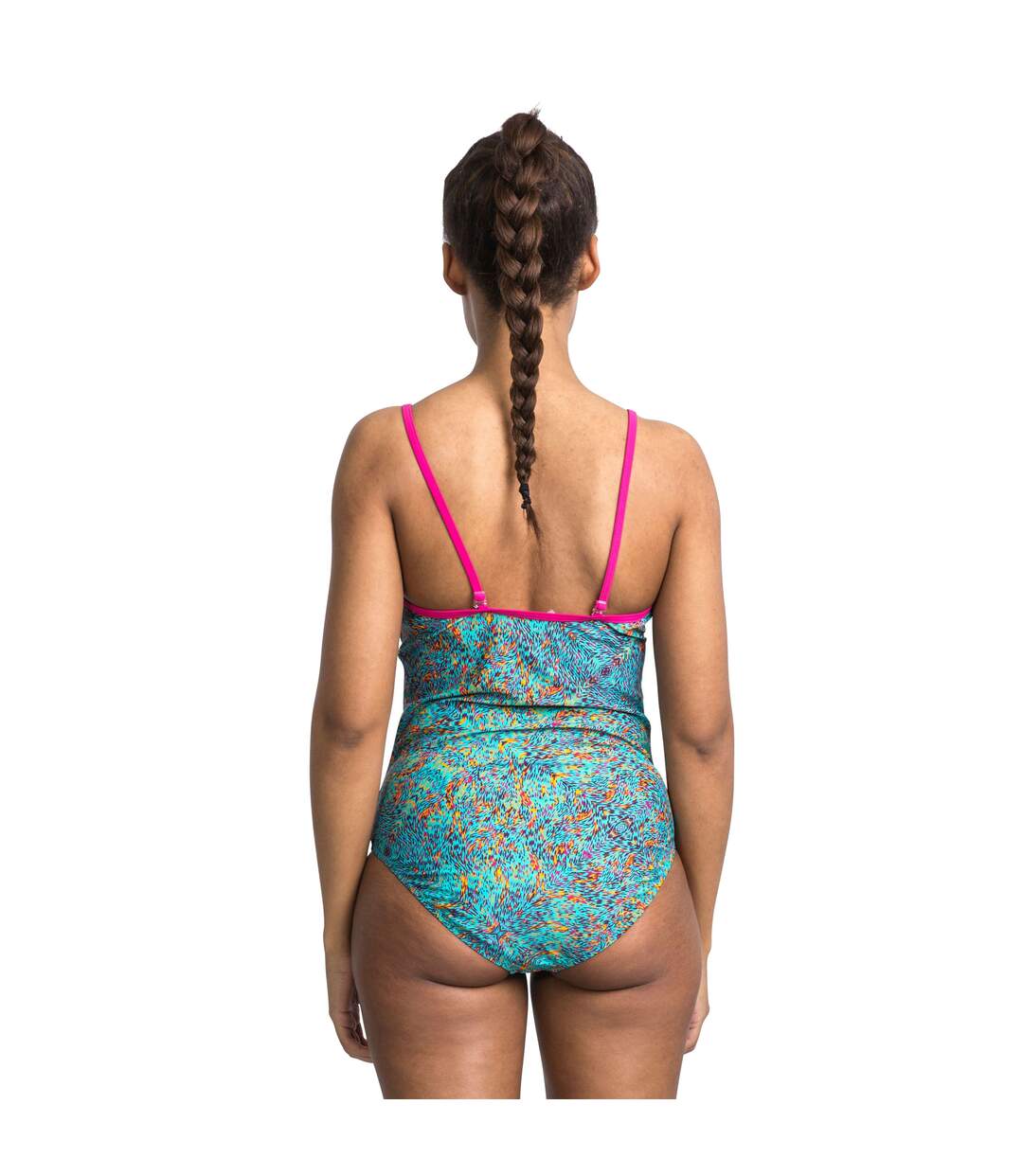 Trespass Womens/Ladies Lotty Swimsuit (Lagoon Print) - UTTP4091