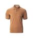 Mens Ii Polo Shirt Brown Magnum-1